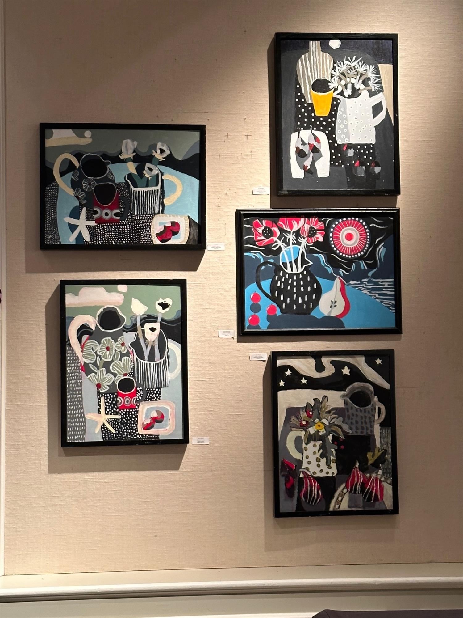 RMS Art show display